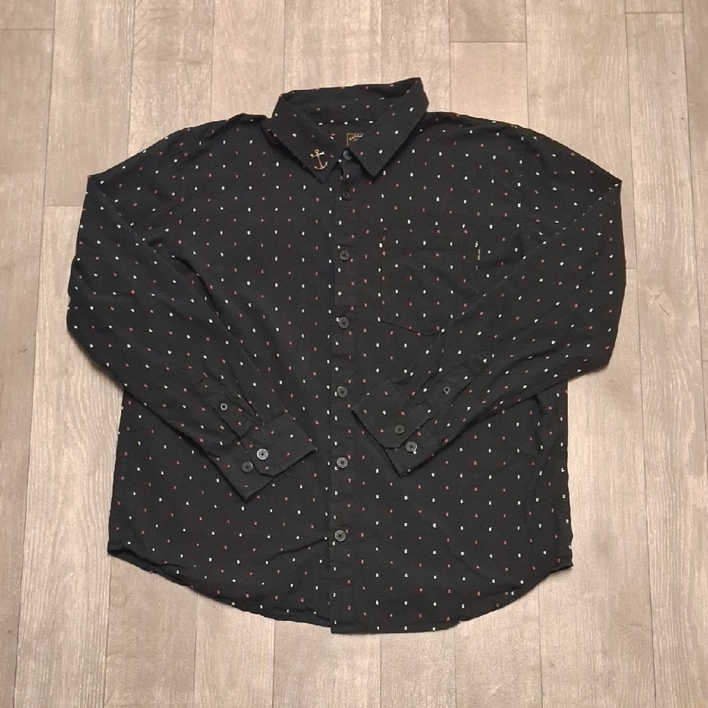 Mens Dark Seas Division Button‎ Down Casual Shirt
